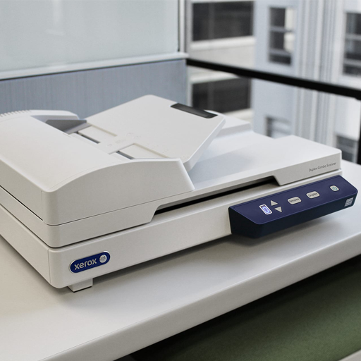 اسکنر مسطح و فیدر با قابلیت اسکن دورو