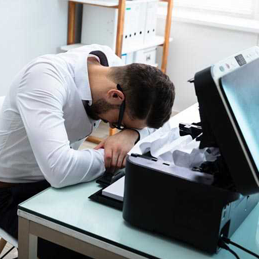 مشهودترین خرابی در پرینترها