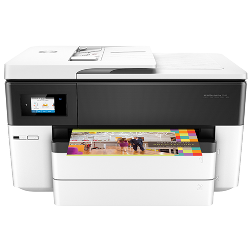 پرینتر چندکاره رنگی اچ پی OfficeJet Pro 7740