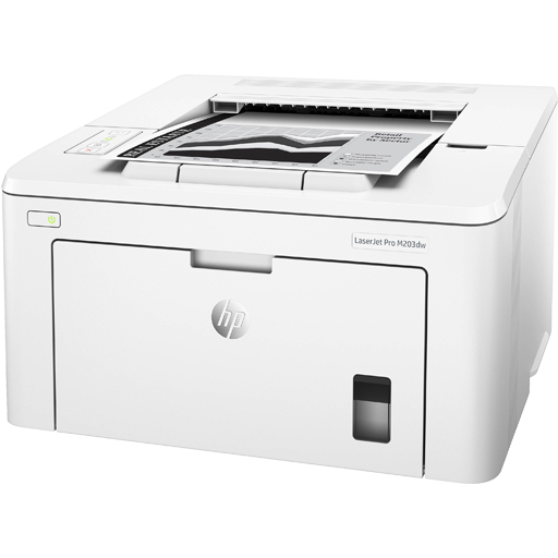 پرینتر hp 203dn با قابلیت چاپ دورو و شبکه