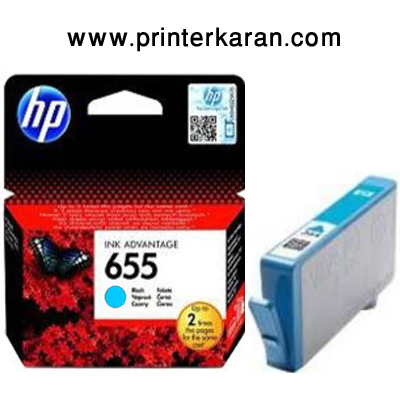 کارتریج جوهری اچ پی 655 آبی