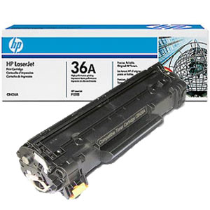 HP 36A Black Original LaserJet Toner Cartridge