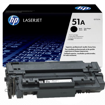 HP 51A Black Original LaserJet Toner Cartridge