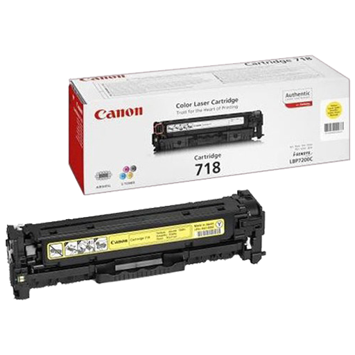 Canon 718 yellow Original Laser Toner Cartridge