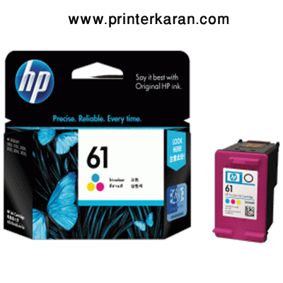 کارتریج جوهری اچ پی 61 رنگی