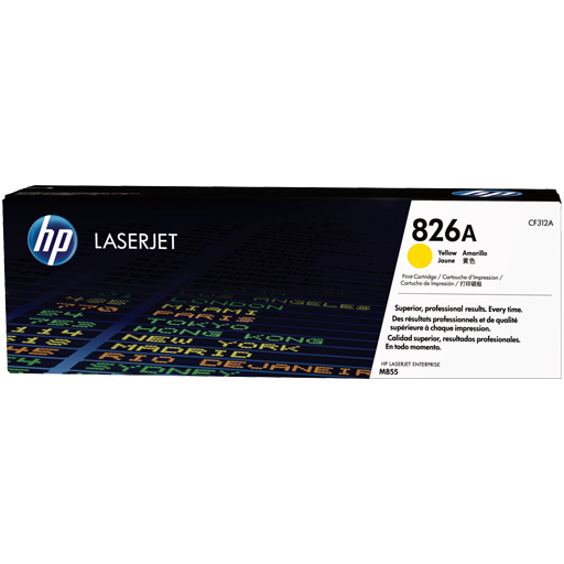 HP 826A Yellow Original LaserJet Toner Cartridge